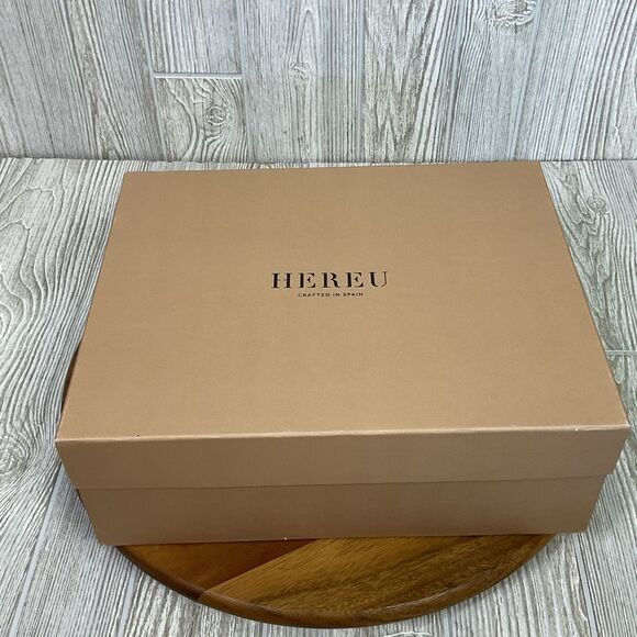 HEREU Studio Andreu Low Calf Zipped Boot Chelsea Boot NIB Russet Color Size 35EU - Picture 16 of 16